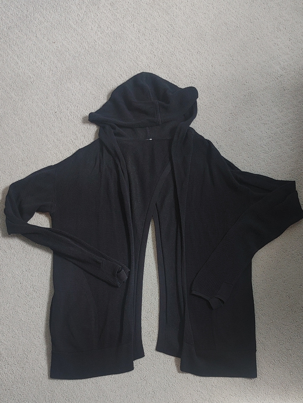 Lululemon Still Movement Sweater 10 Black